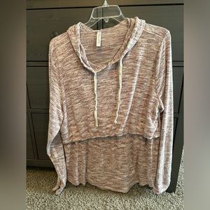 COPY - Latched mama lightweight pink breastfeeding nursing hoodie 3x